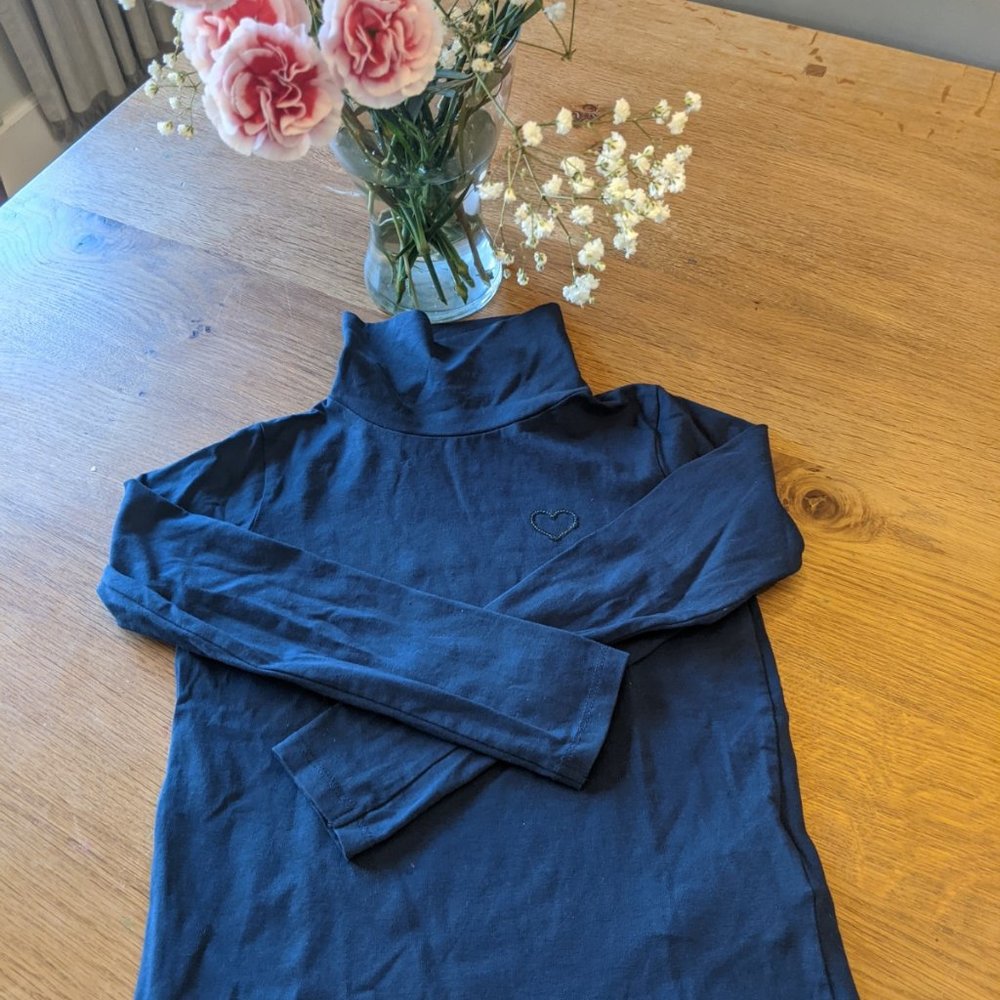 JBC Bio Cotton Long Sleeve turtleneck size 128 cm